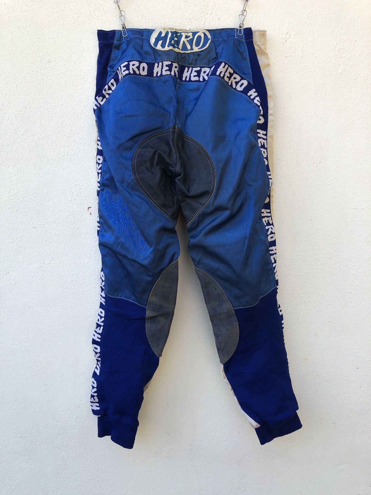 Japanese Brand 🔥Hero Multicolour Motocross Leather Pant Size US 34 / EU 50 - 14 Thumbnail
