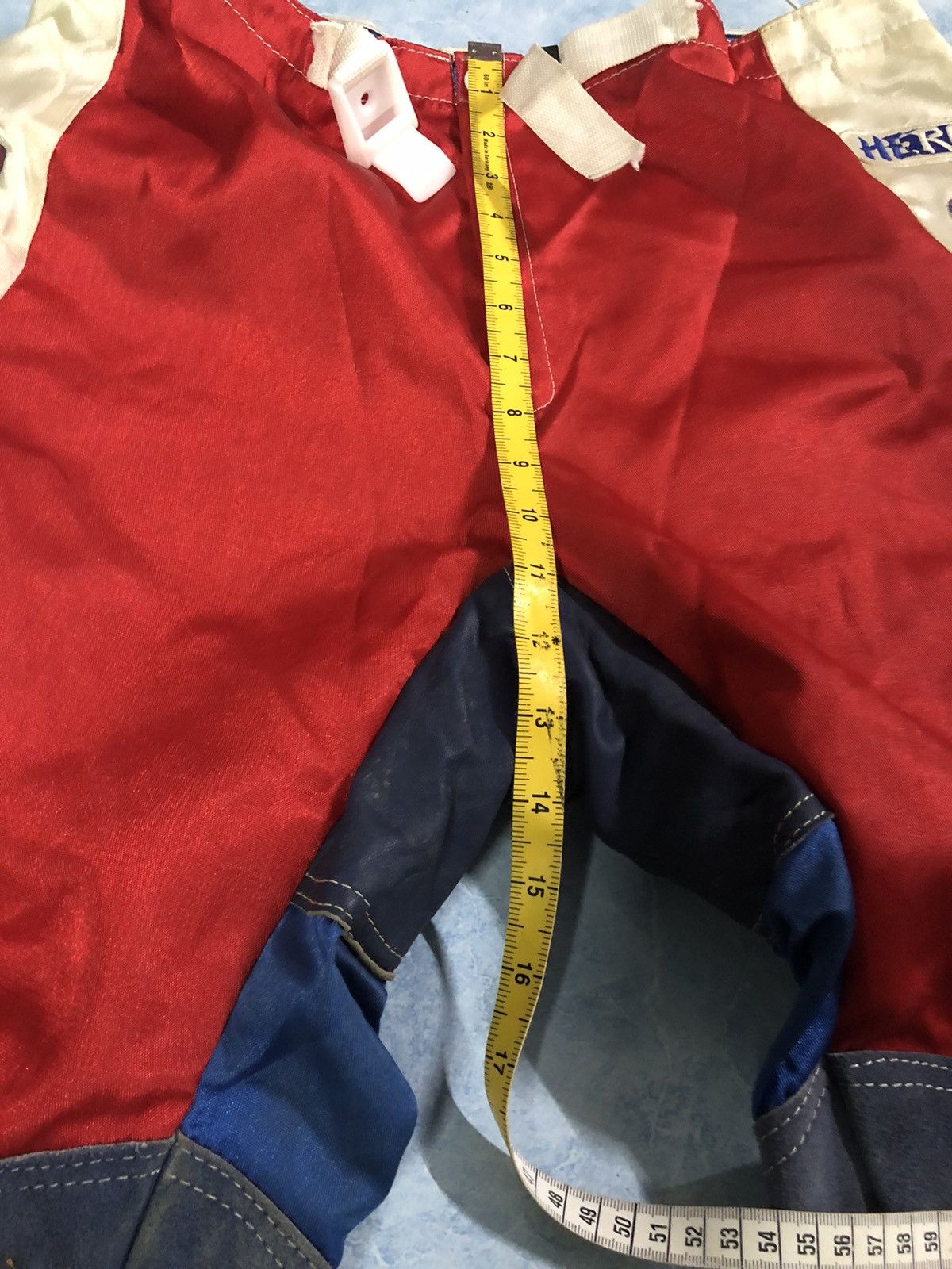 Japanese Brand 🔥Hero Multicolour Motocross Leather Pant Size US 34 / EU 50 - 20 Thumbnail