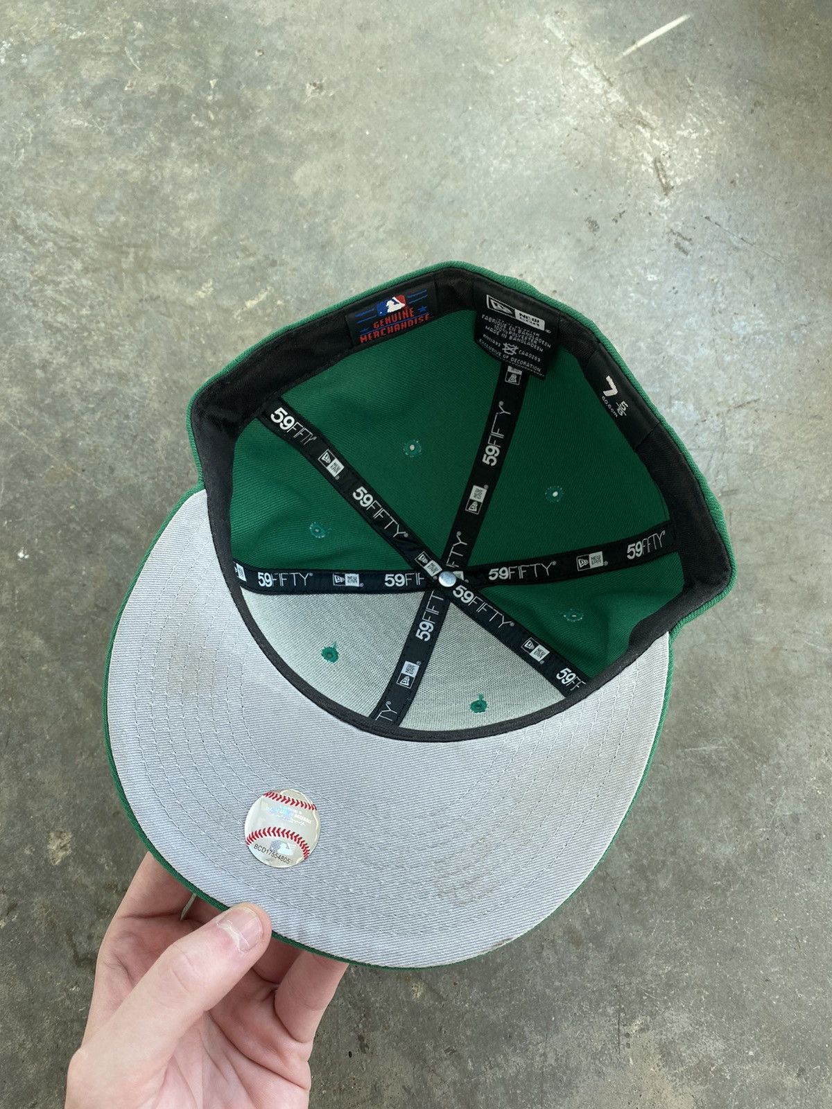 MLB Los Angles Dodgers x New Era Fitted 7 5/8 Forest Green 🥣 Size ONE SIZE - 5 Thumbnail