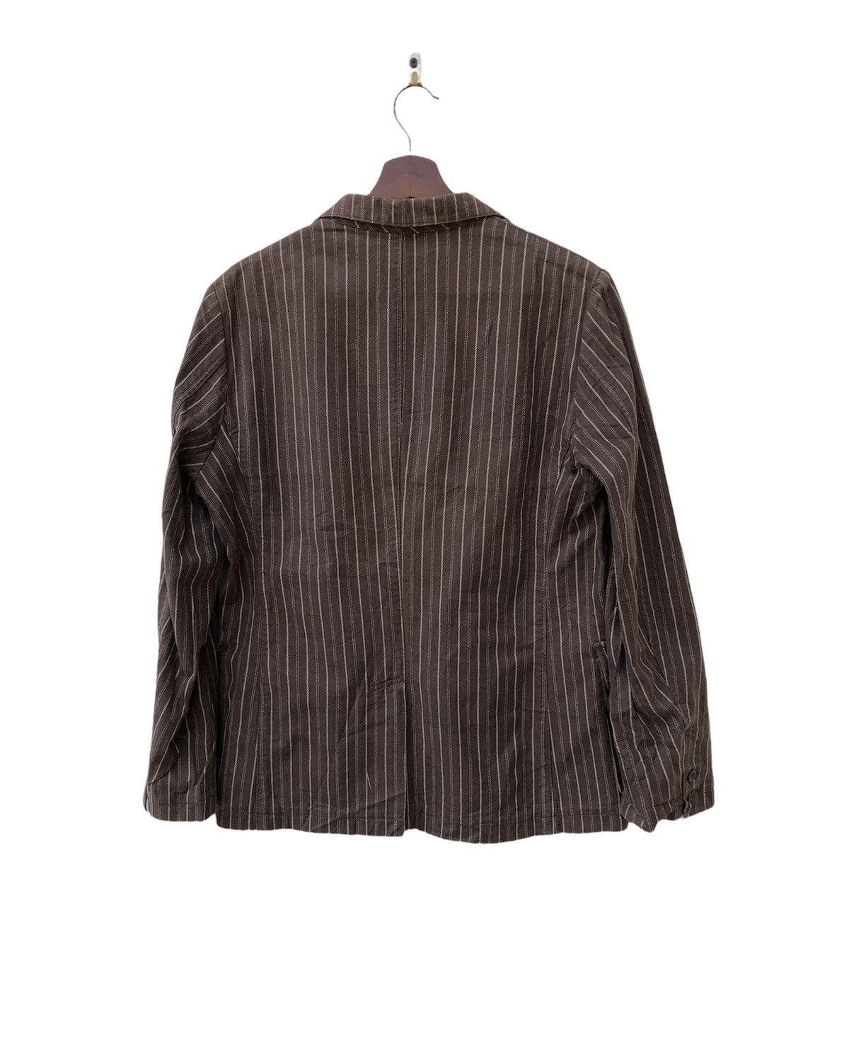Japanese Brand Japanese Brand Smith Hickory Stripe Jacket Size US M / EU 48-50 / 2 - 2 Thumbnail
