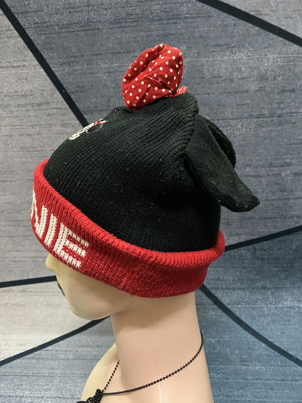 Disney Minnie Mouse Bunny Horn Beanie Hat Size ONE SIZE - 5 Thumbnail