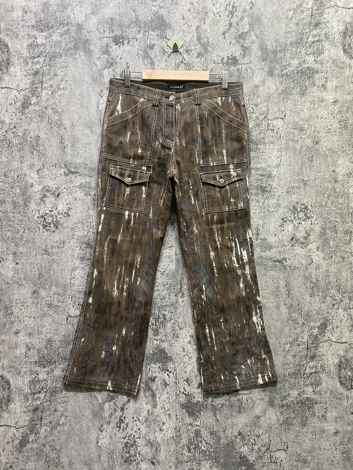 Japanese Brand Japanese brand GK Camo Design Bush pant Size US 31 - 1 Thumbnail