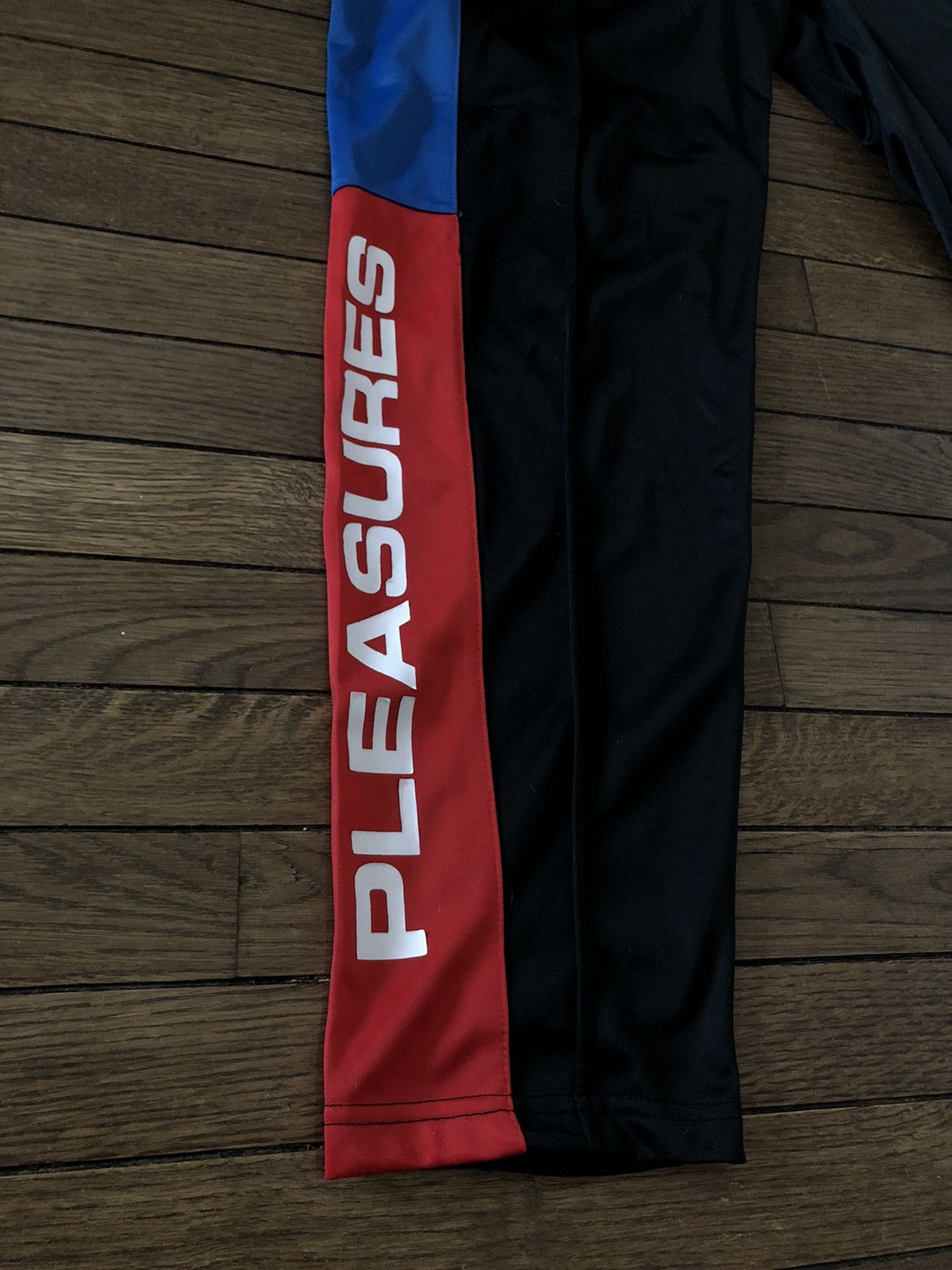 Pleasures Pleasures Logo Color Block Track Pants 🧊❄️🥣 Large Joggers Gun Size US 34 / EU 50 - 3 Thumbnail