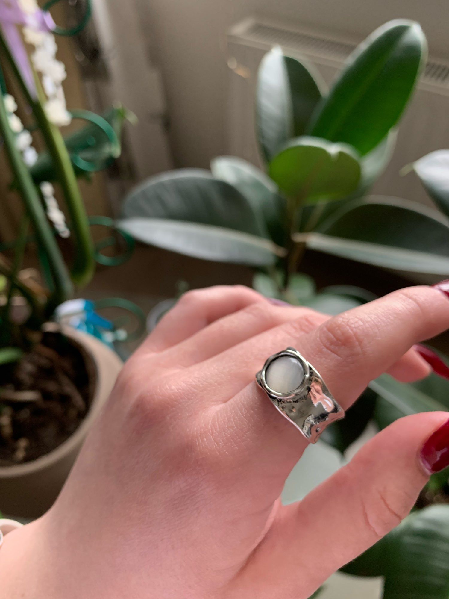 Jewelry Moonstone Rings Size ONE SIZE - 4 Thumbnail