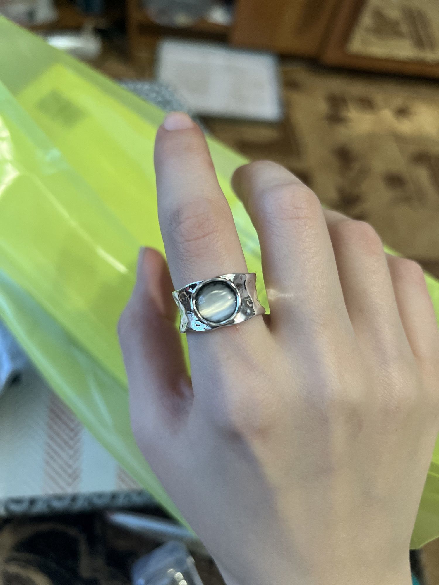 Jewelry Moonstone Rings Size ONE SIZE - 2 Thumbnail