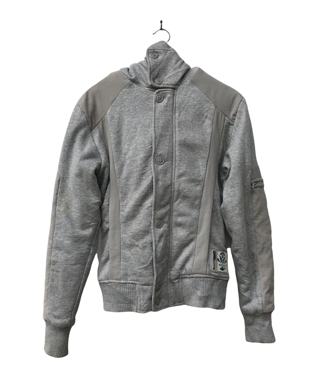 Diesel Diesel Sweater Zipper Hoodie Inner Deep Pile Jacket Size US S / EU 44-46 / 1 - 1 Thumbnail