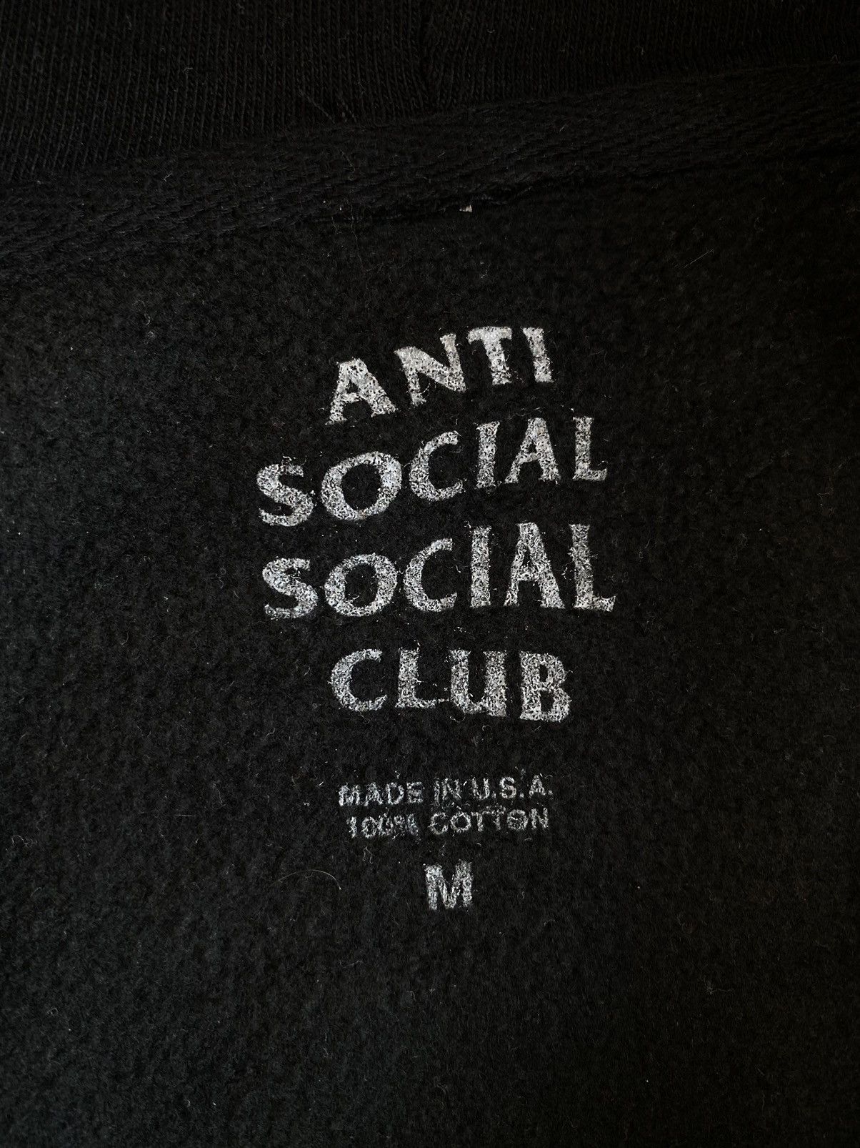 Anti Social Social Club Anti Social Social Club “ Forever and Never “ Black Hoodie Size US M / EU 48-50 / 2 - 3 Thumbnail