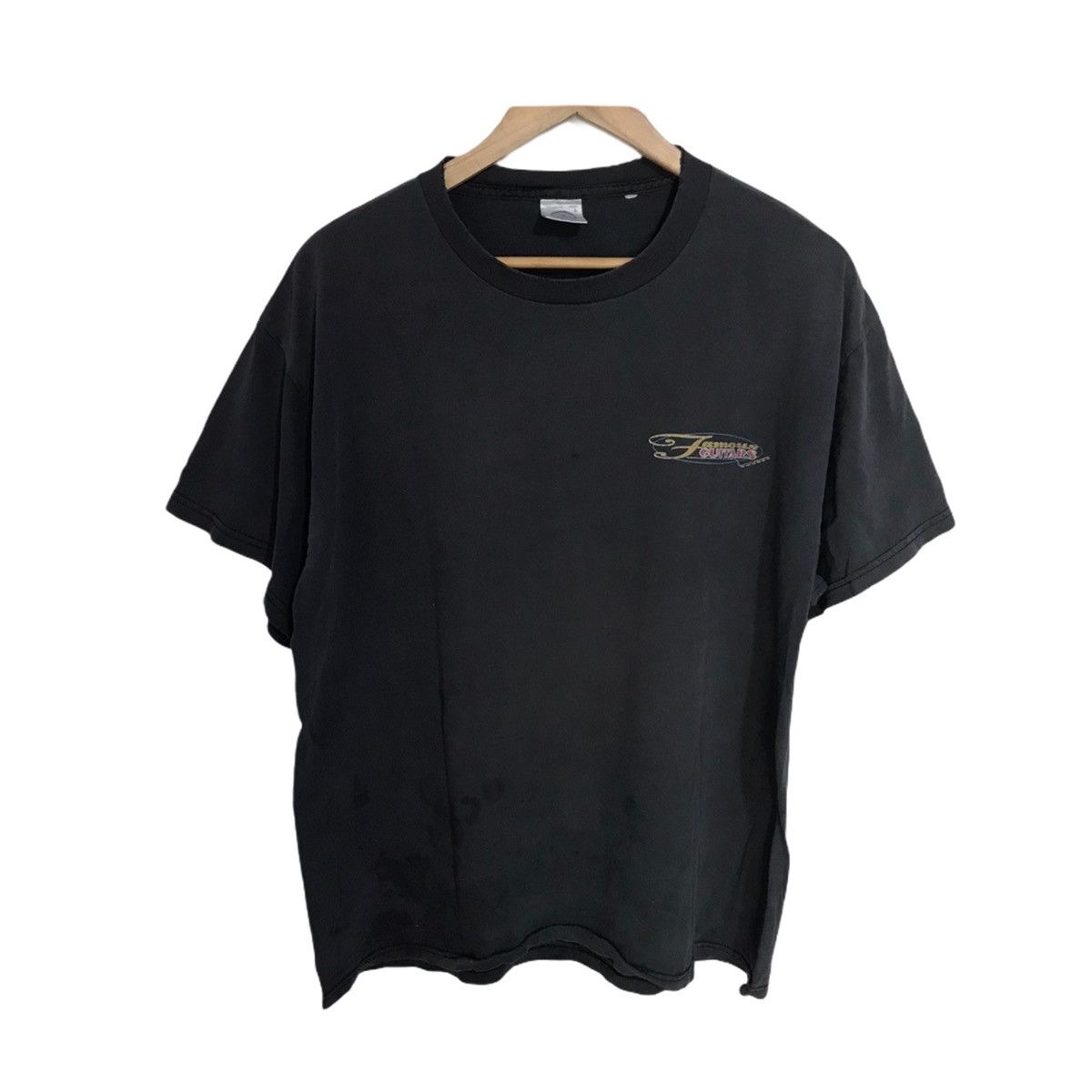 Band Tees × Vintage Vintage Famous guitars in the world Size US L / EU 52-54 / 3 - 2 Thumbnail