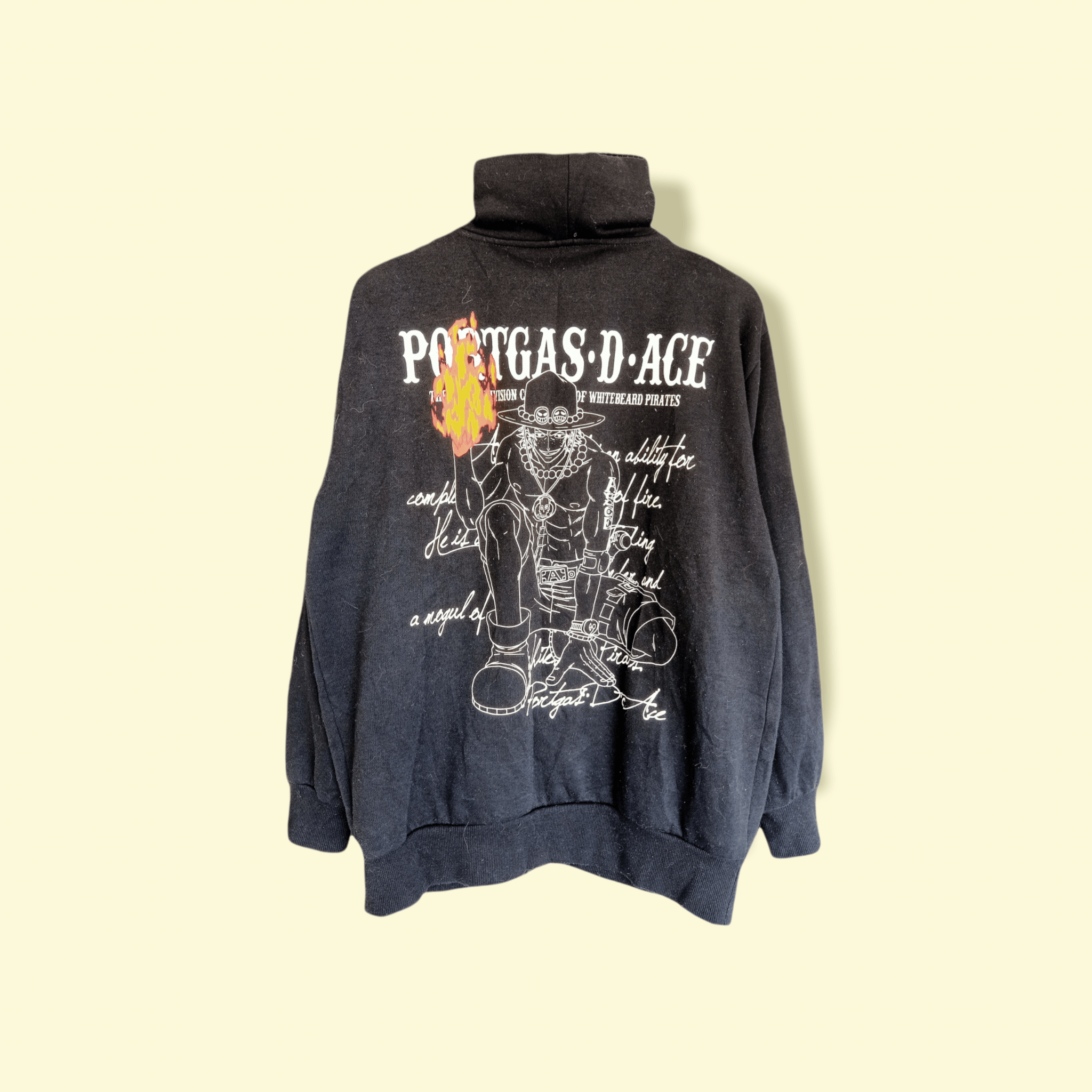 One Piece Portgas D Ace Graphics Hoodie