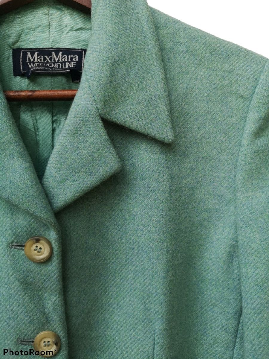 Other 🔥ITALIAN DESIGNER Max Mara Wool Blazer Jacket Size 36S - 3 Thumbnail