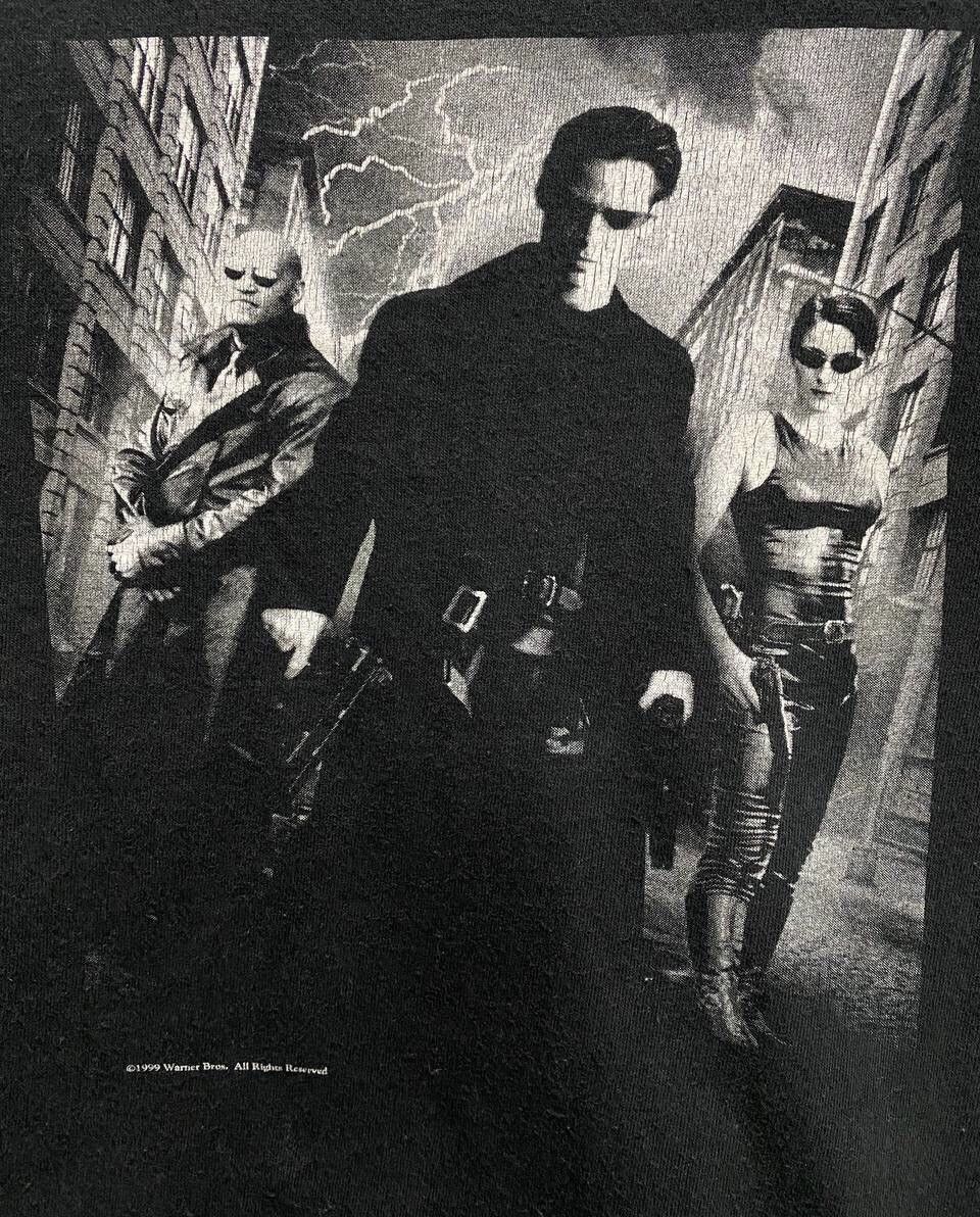 Vintage × Warner Bros Vintage The Matrix Movie Promo Tee 2000 Size US M / EU 48-50 / 2 - 4 Thumbnail