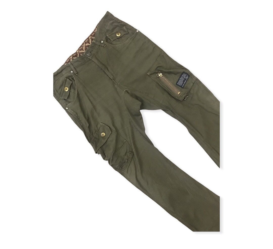Edwin Japanese Brand Edwin Twisted Leg Trousers Cargo Pants Size US 35 - 9 Thumbnail