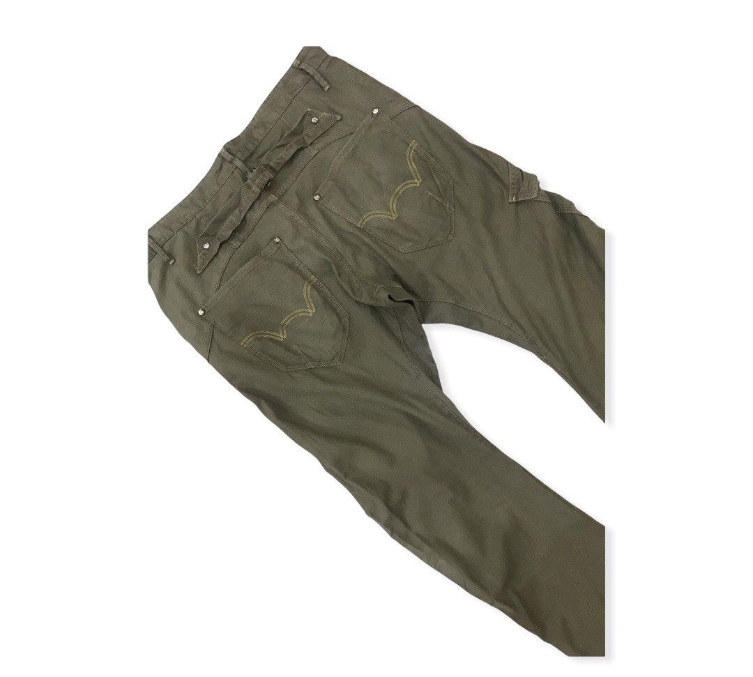 Edwin Japanese Brand Edwin Twisted Leg Trousers Cargo Pants Size US 35 - 17 Thumbnail