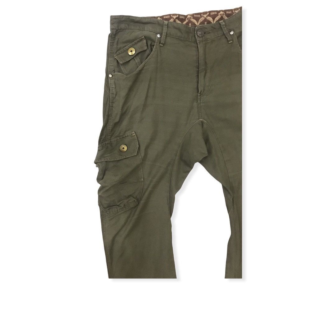 Edwin Japanese Brand Edwin Twisted Leg Trousers Cargo Pants Size US 35 - 4 Thumbnail