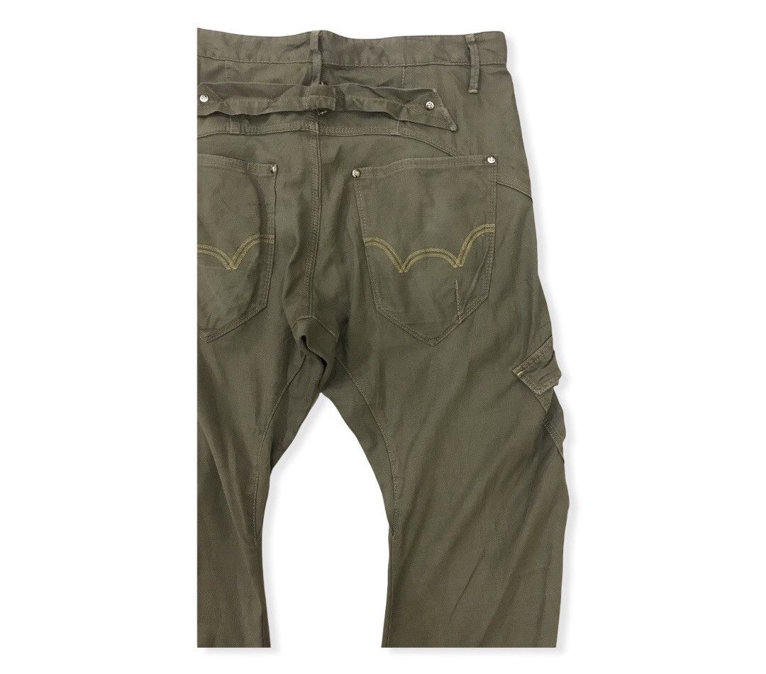 Edwin Japanese Brand Edwin Twisted Leg Trousers Cargo Pants Size US 35 - 14 Thumbnail