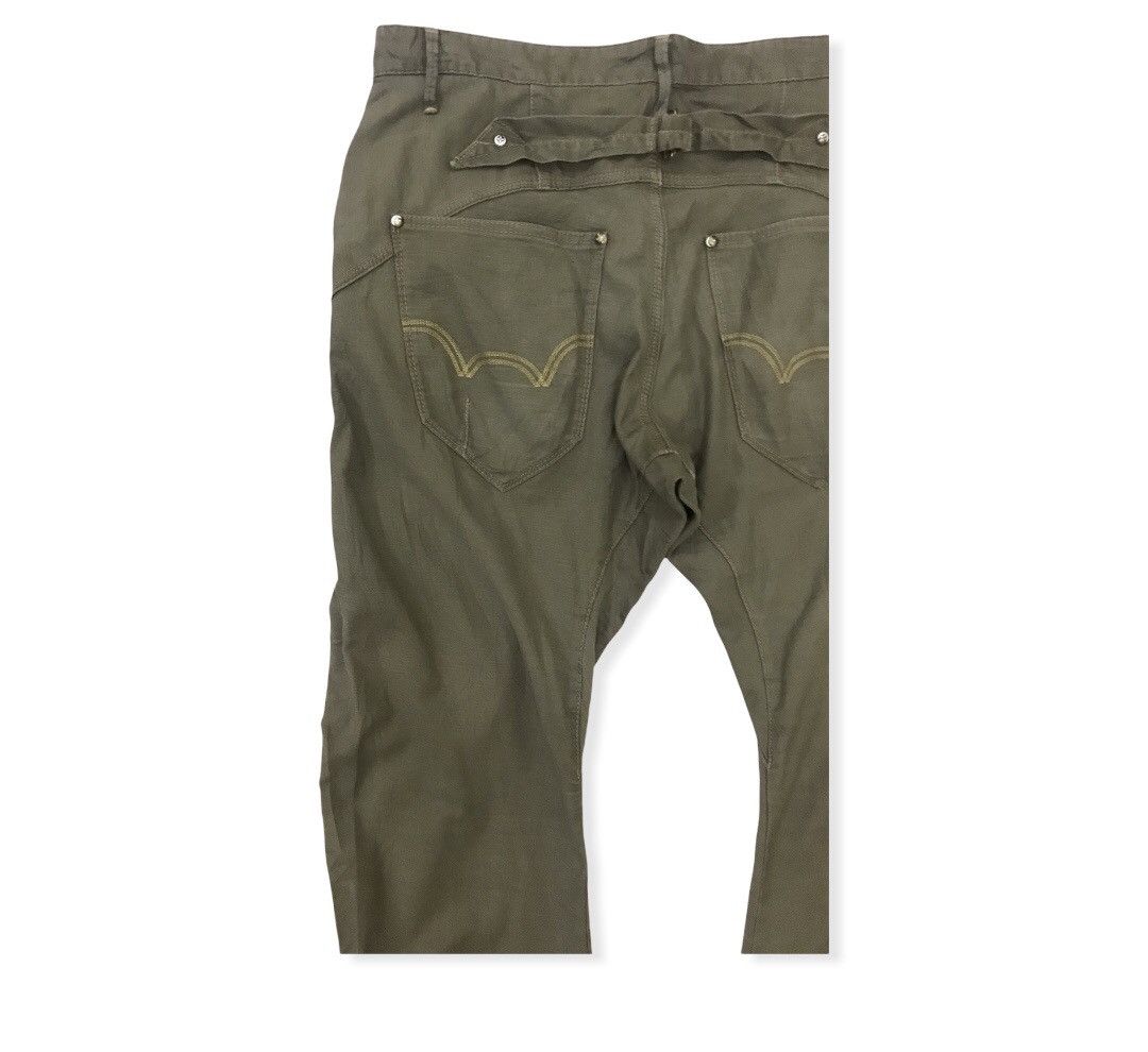 Edwin Japanese Brand Edwin Twisted Leg Trousers Cargo Pants Size US 35 - 13 Thumbnail