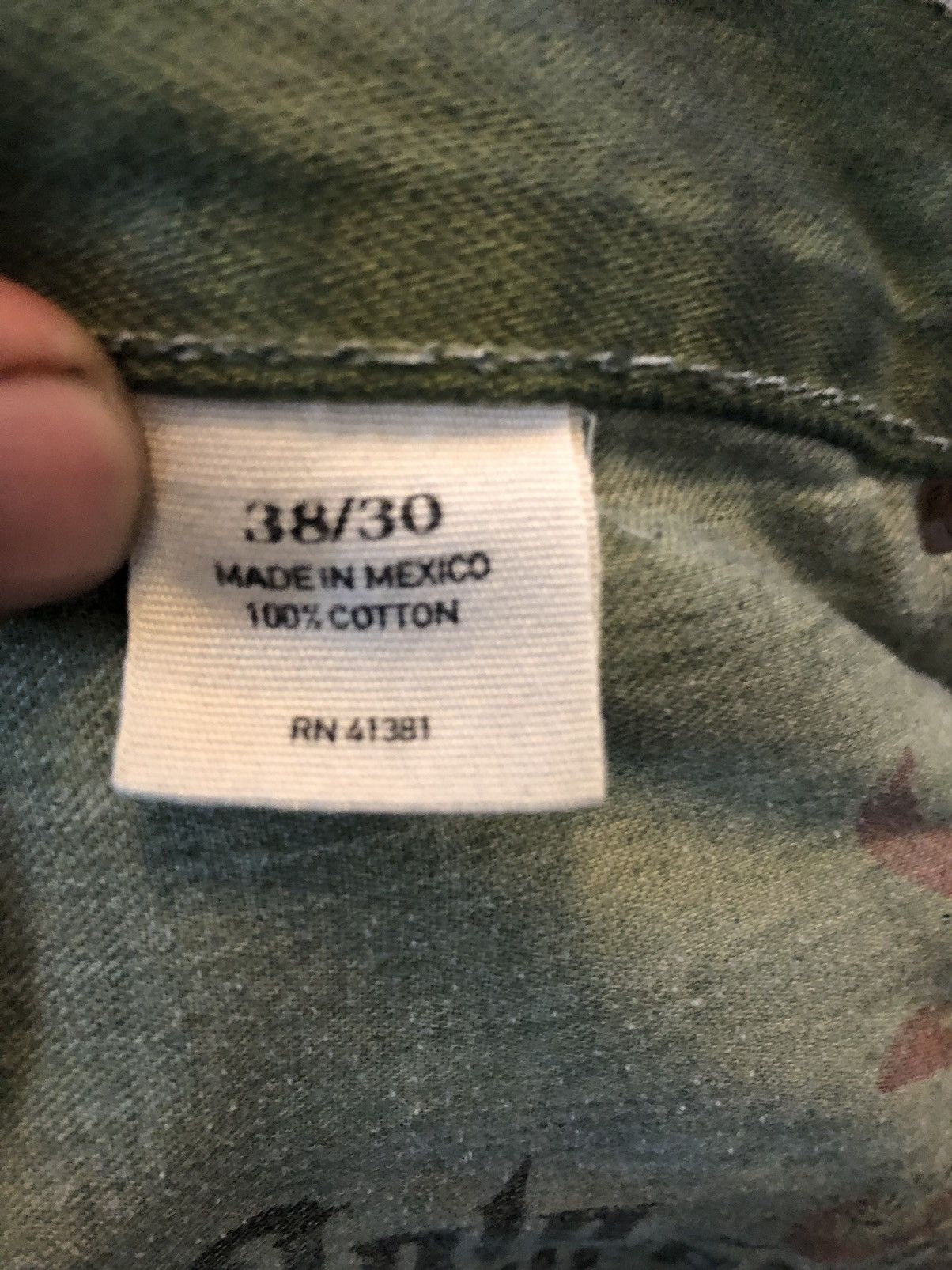 Polo Ralph Lauren Polo Ralph Lauren Tie Dye Bleach Jeans Denim Size US 40 / EU 56 - 9 Thumbnail