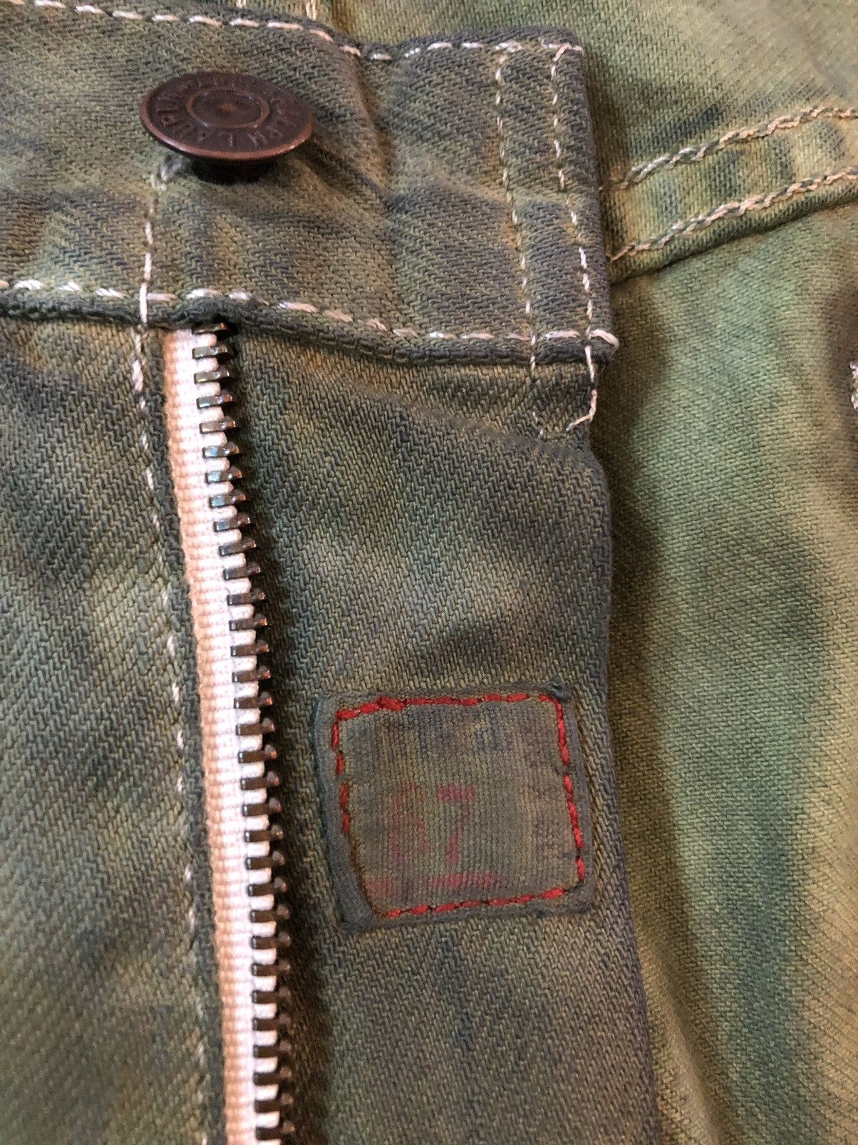 Polo Ralph Lauren Polo Ralph Lauren Tie Dye Bleach Jeans Denim Size US 40 / EU 56 - 8 Thumbnail