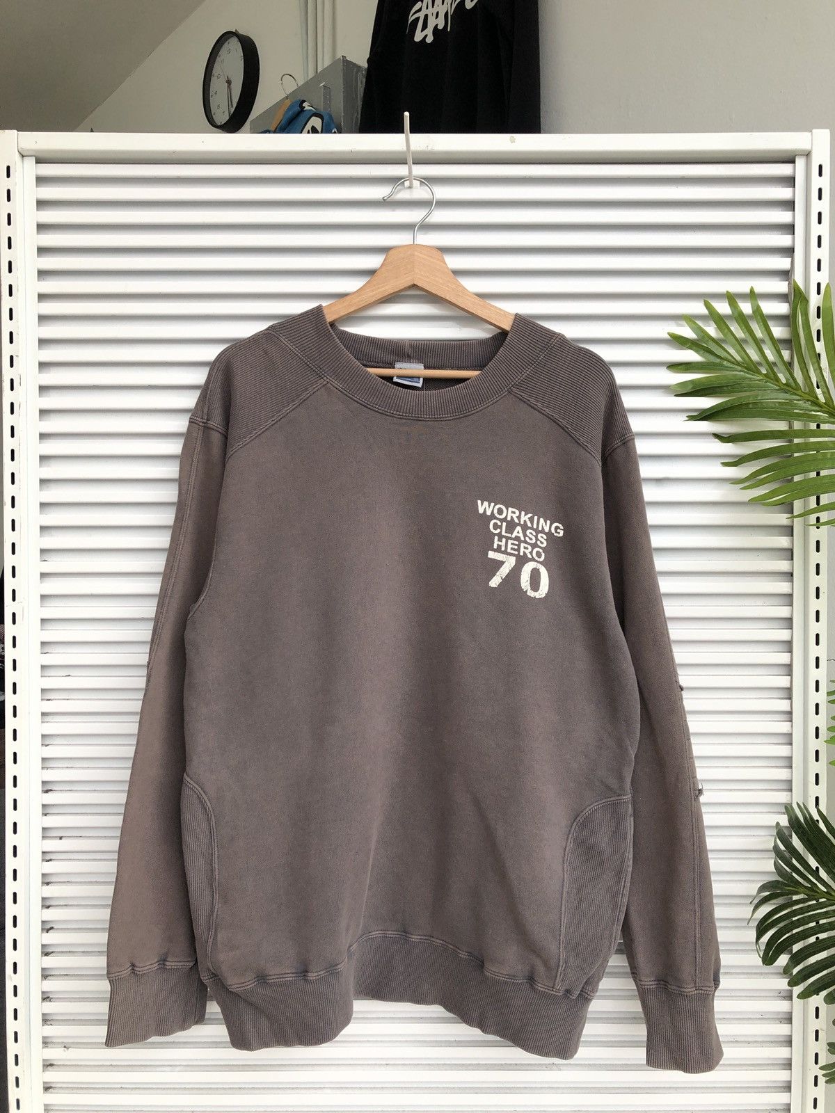 Japanese Brand × PPFM × Vintage XX PPFM Working Class Hero Crewneck/Travis Flacko Scott Size US L / EU 52-54 / 3 - 1 Thumbnail