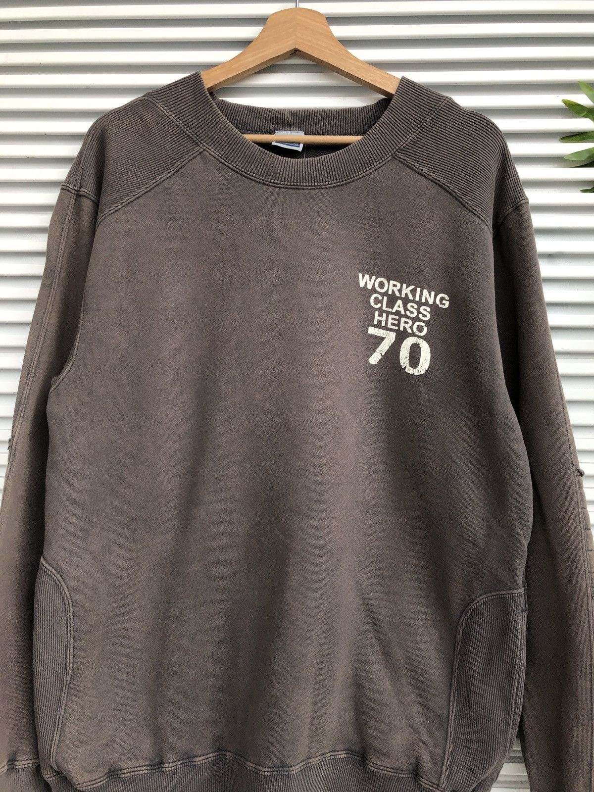 Japanese Brand × PPFM × Vintage XX PPFM Working Class Hero Crewneck/Travis Flacko Scott Size US L / EU 52-54 / 3 - 2 Thumbnail