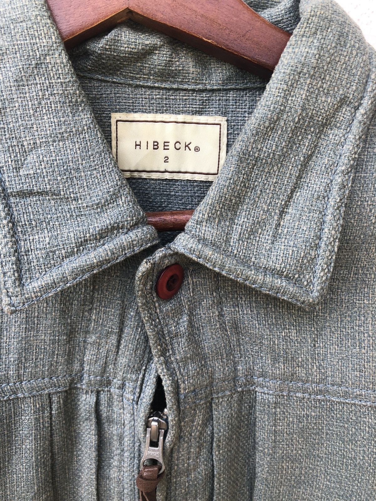 Japanese Brand Japanese brand hibeck zipper Jacket Size US L / EU 52-54 / 3 - 3 Thumbnail