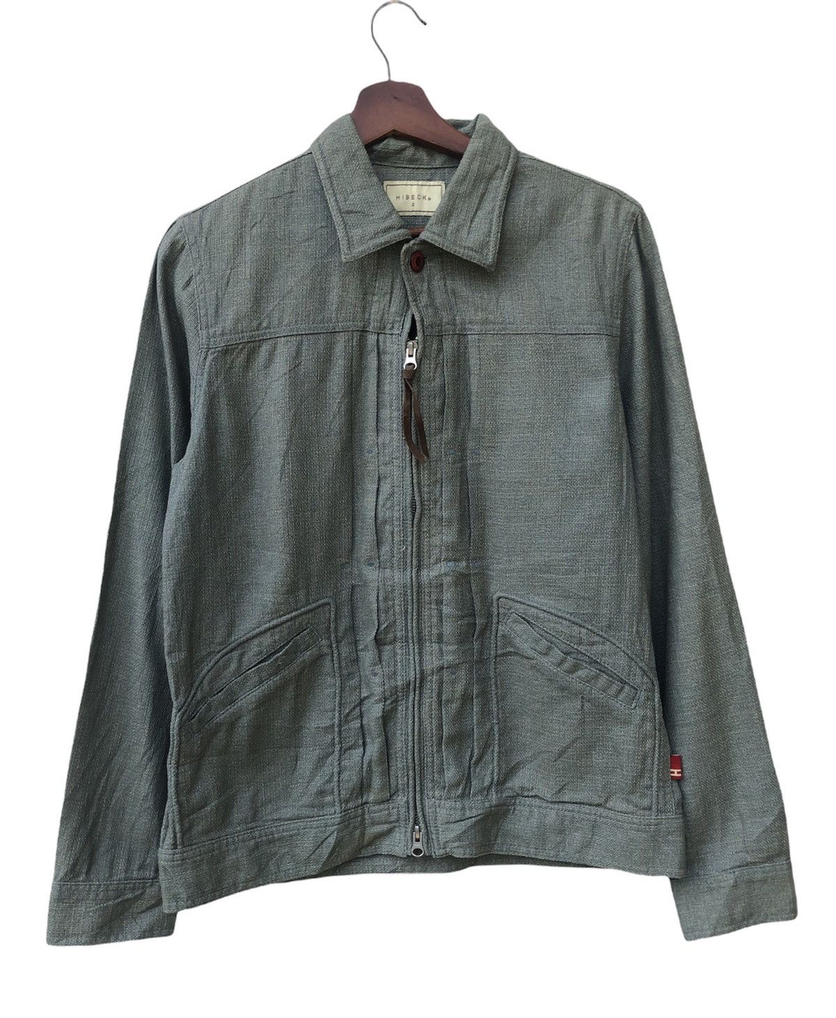 Japanese Brand Japanese brand hibeck zipper Jacket Size US L / EU 52-54 / 3 - 1 Thumbnail