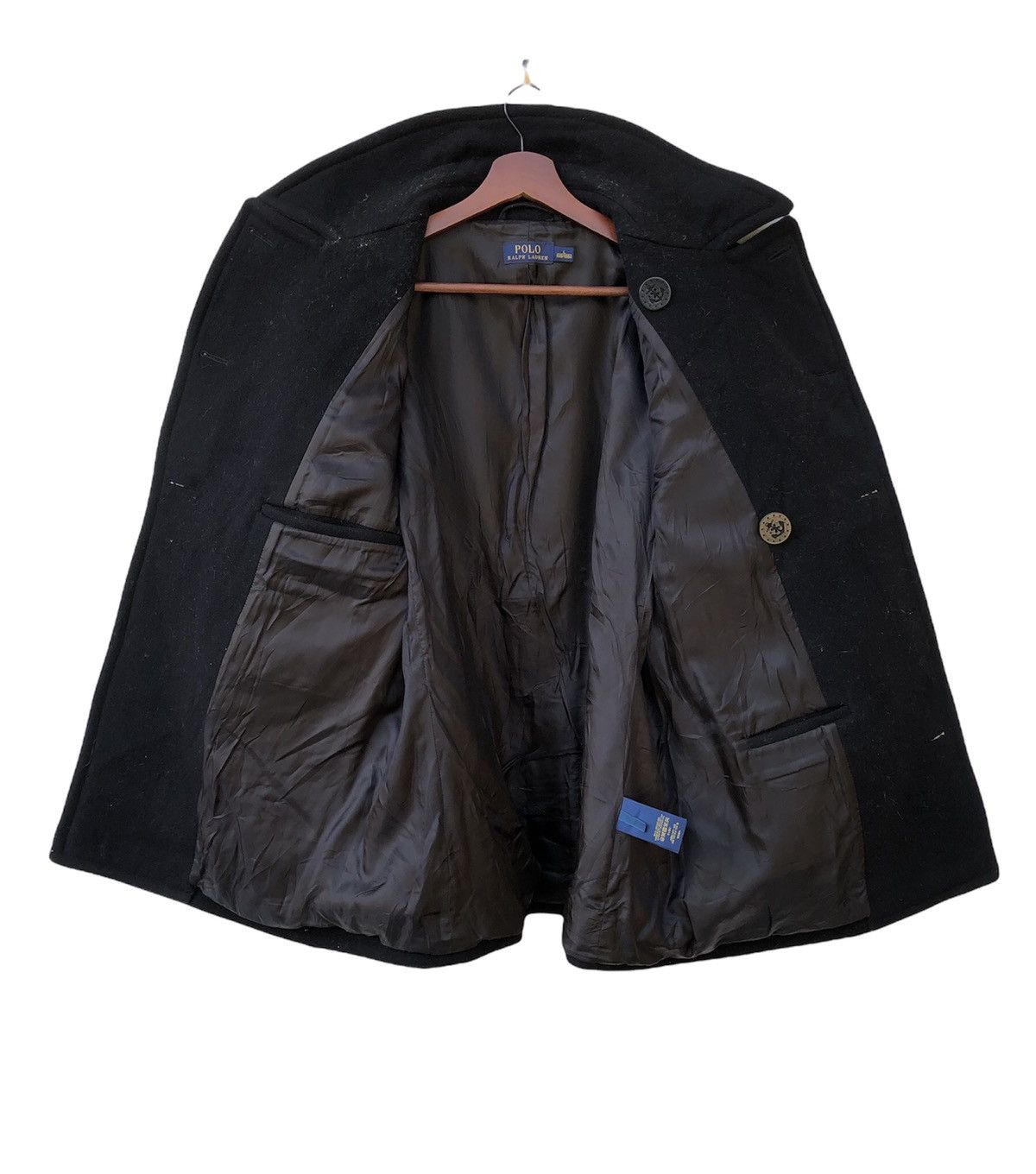 Polo Ralph Lauren Vintage polo ralph lauren wool jacket Size US L / EU 52-54 / 3 - 3 Thumbnail