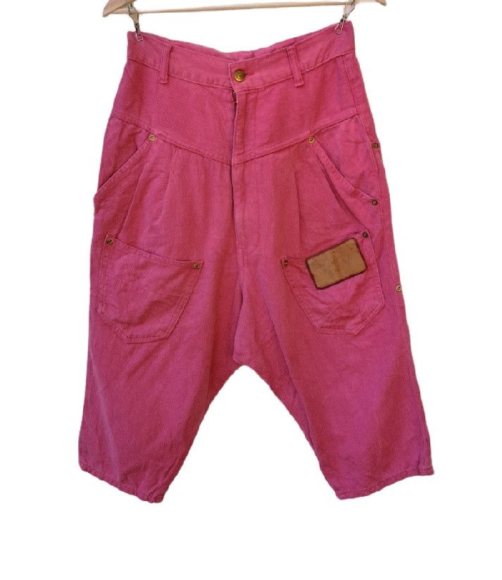 Japanese Brand 🔥Mercibeaucoup Issey Miyake Dropcrotch Style Size US 29 - 1 Thumbnail