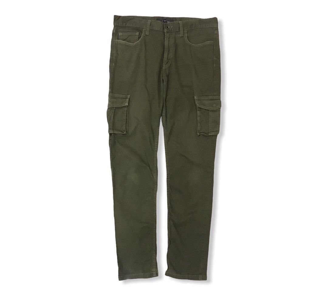 Designer Japanese Brand Fredy&Gloster Military Trousers Cargo Pants Size US 31 - 1 Thumbnail