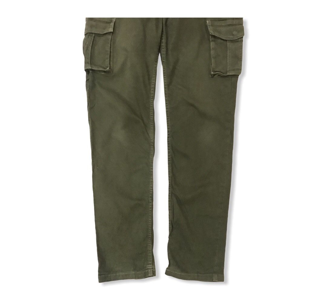 Designer Japanese Brand Fredy&Gloster Military Trousers Cargo Pants Size US 31 - 3 Thumbnail