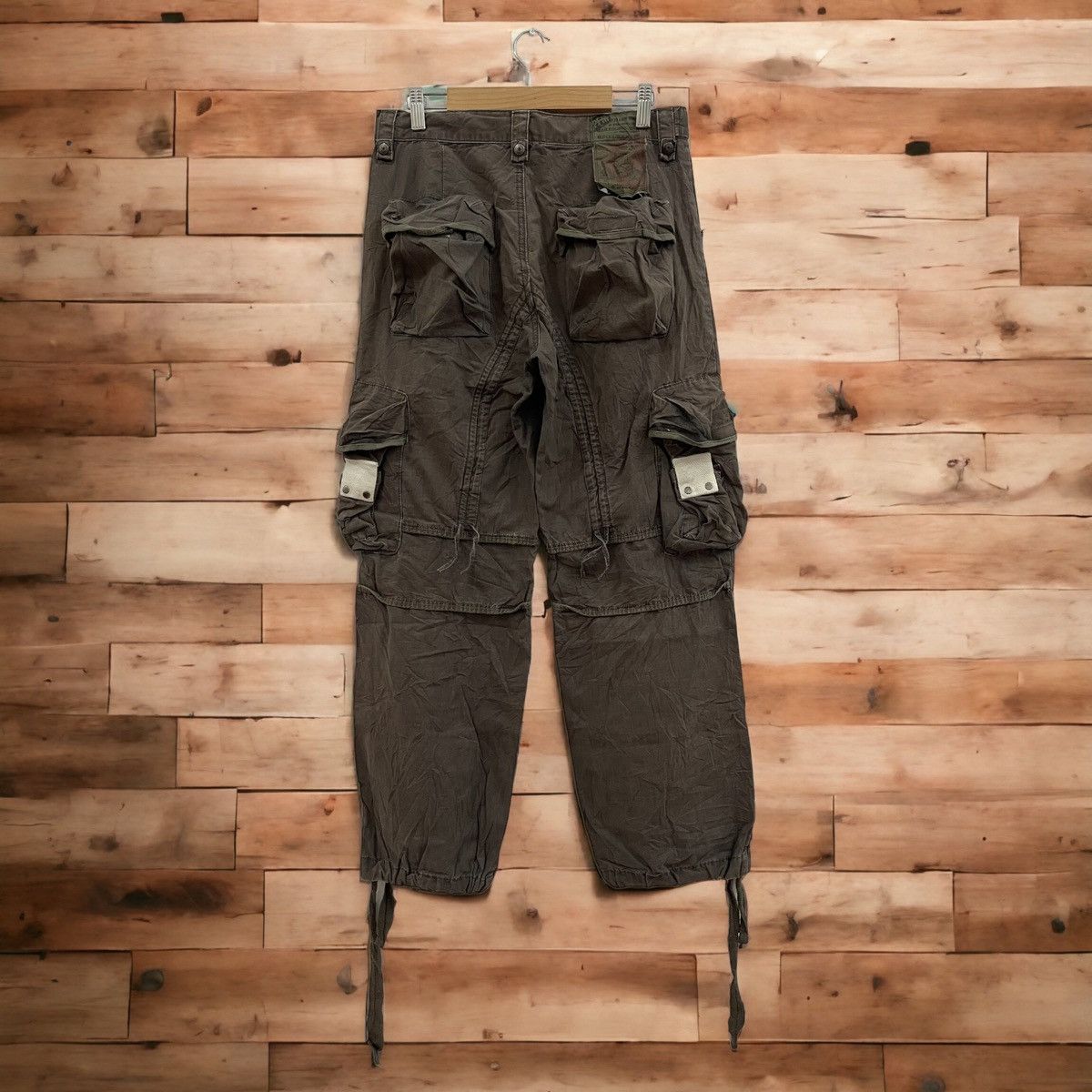 Archival Clothing PPFM Yellow Riot Cargo Pant Grailed