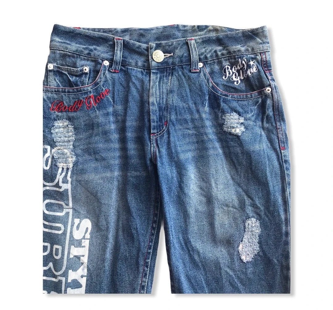 Body Glove Japanese Brand Body Glove Blue Denim Surf Style Short Pant Size US 32 / EU 48 - 2 Thumbnail