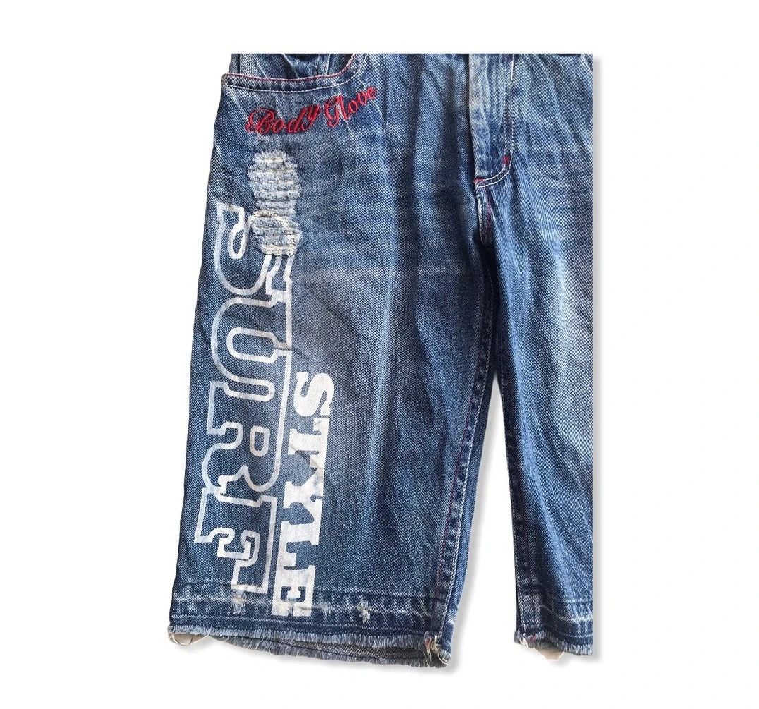Body Glove Japanese Brand Body Glove Blue Denim Surf Style Short Pant Size US 32 / EU 48 - 4 Thumbnail