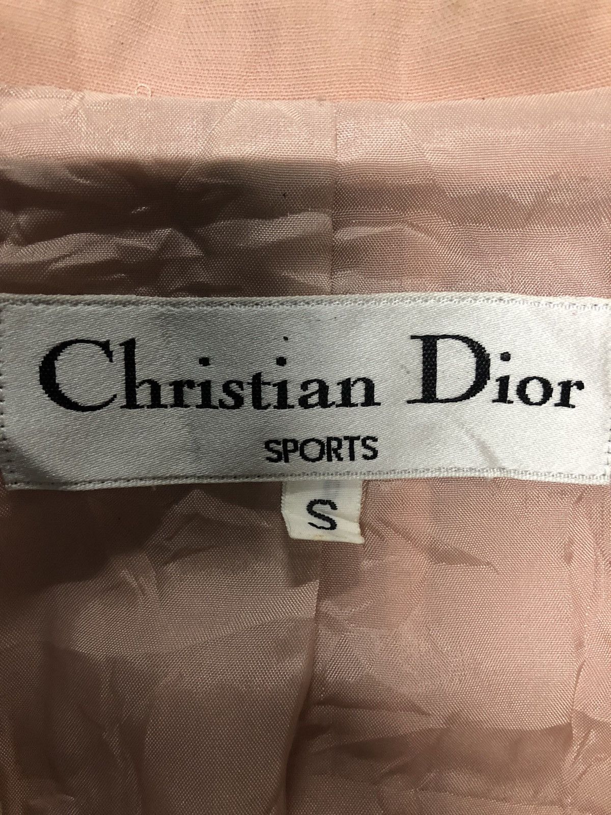 Christian Dior Monsieur Christian dior blazer jacket Size S / US 4 / IT 40 - 3 Thumbnail