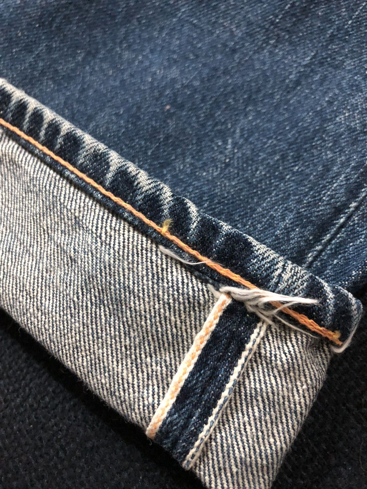 Evisu VINTAGE EVISU SELVEDGE DISTRESSED DENIM JEANS Size US 29 - 10 Thumbnail