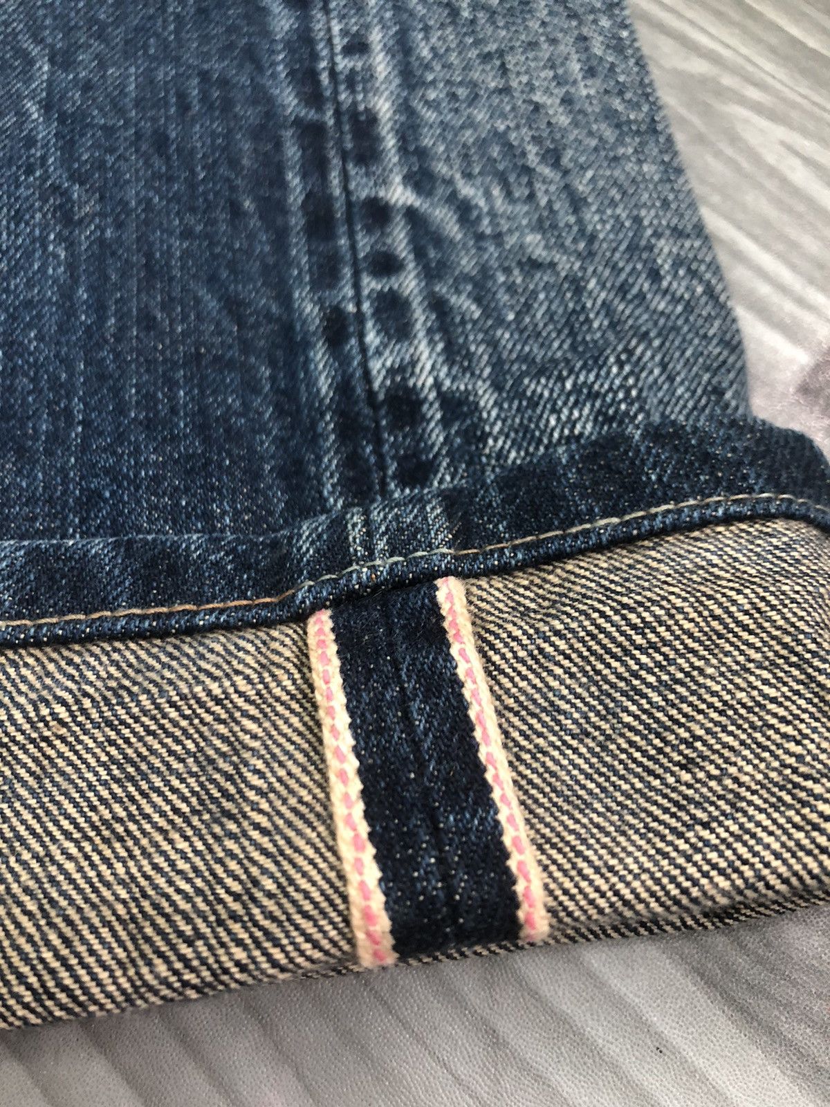 Sugar Cane × Vintage VINTAGE SUGAR CANE STAR JEANS SELVEDGE DISTRESSED DENIM Size US 32 / EU 48 - 3 Thumbnail