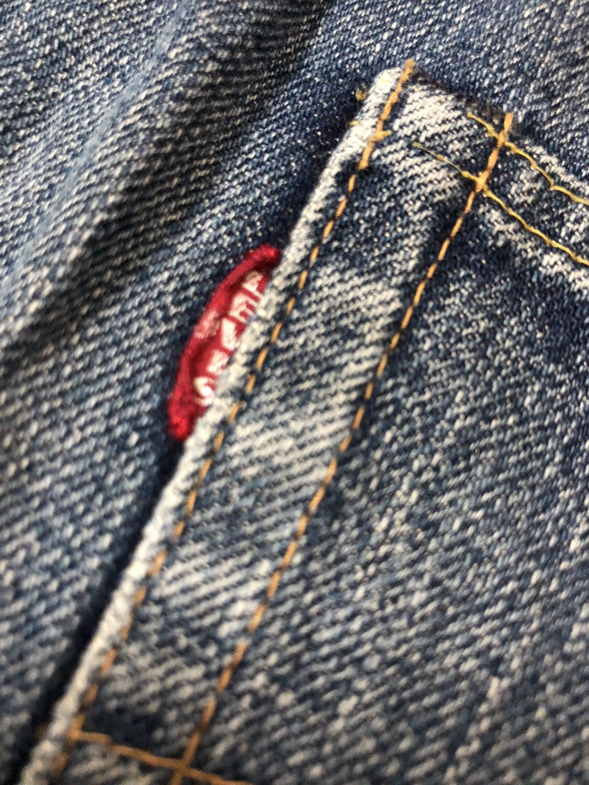 Levi's VINTAGE LEVIS 501 BIG E REPRO 1966 MODEL SELVEDGE DENIM Size US 29 - 10 Thumbnail