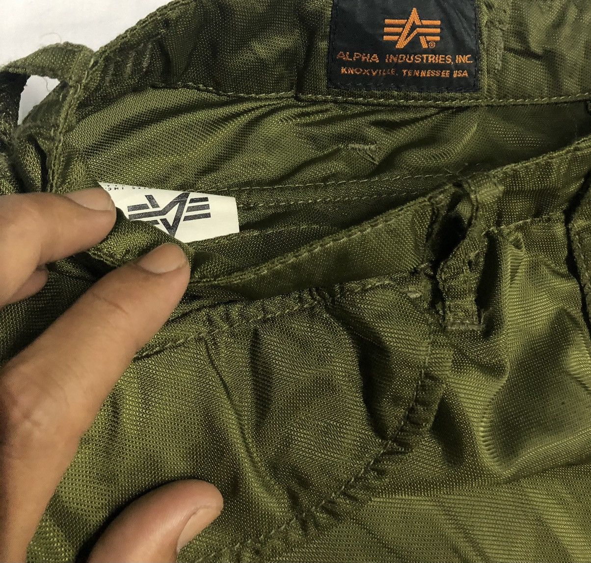 Alpha Industries Vintage Alpha industries heli crew military pants Size US 30 / EU 46 - 12 Thumbnail
