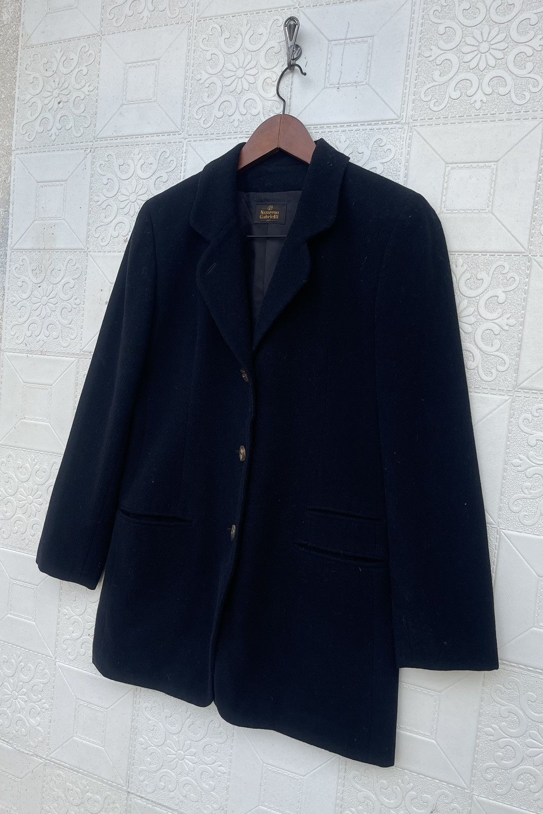 Designer × Nazareno Gabrielli Nazareno Gabrielli Wool Jacket Size S / US 4 / IT 40 - 6 Thumbnail