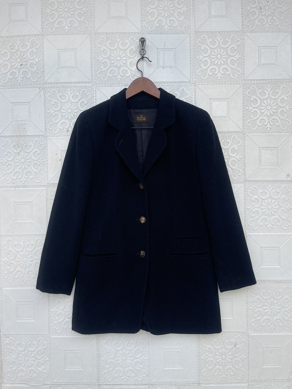 Designer × Nazareno Gabrielli Nazareno Gabrielli Wool Jacket Size S / US 4 / IT 40 - 1 Thumbnail
