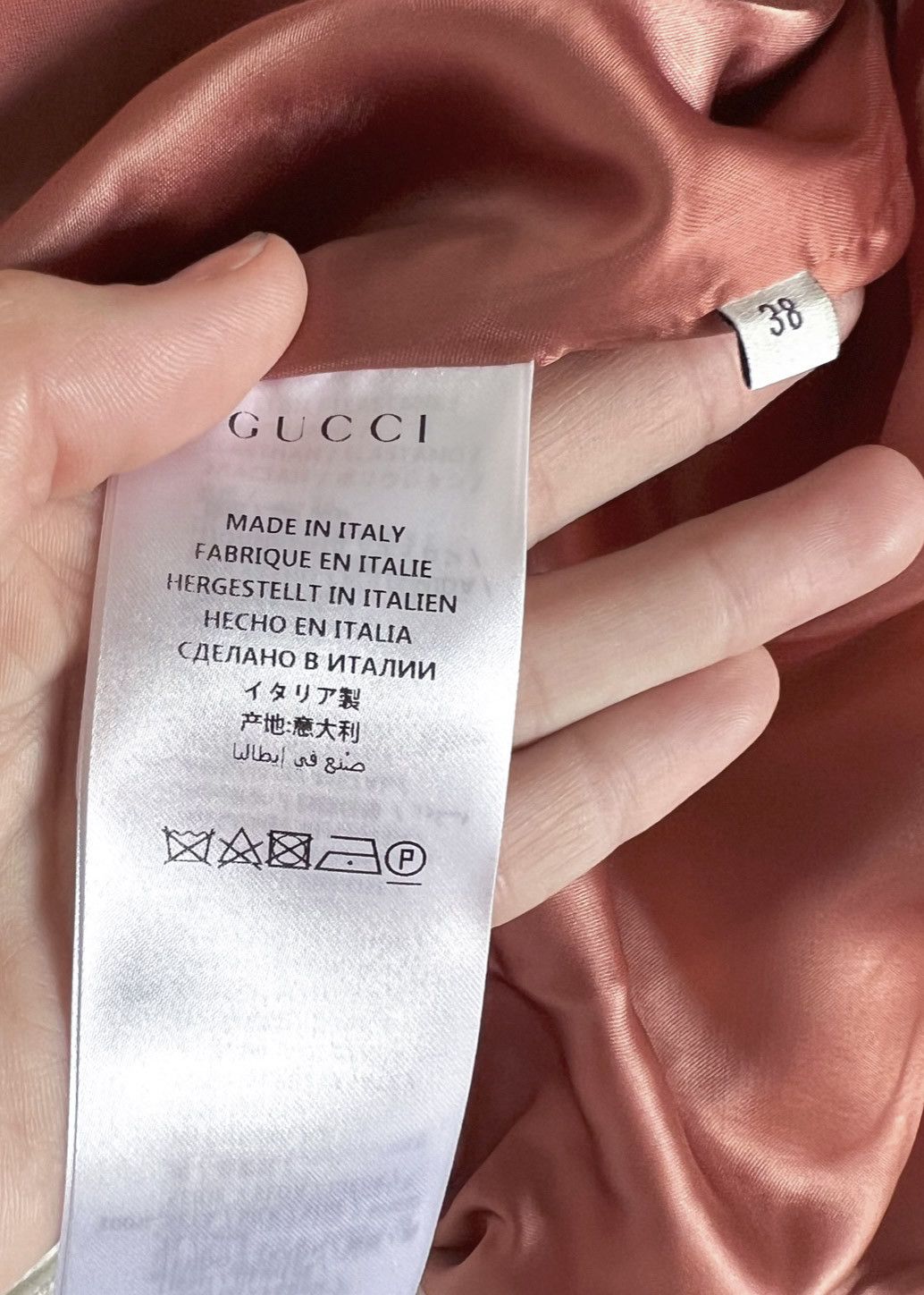 Gucci Gucci Floral Satin Guccification Sequined Silk Bomber Jacket Size XS / US 0-2 / IT 36-38 - 8 Thumbnail