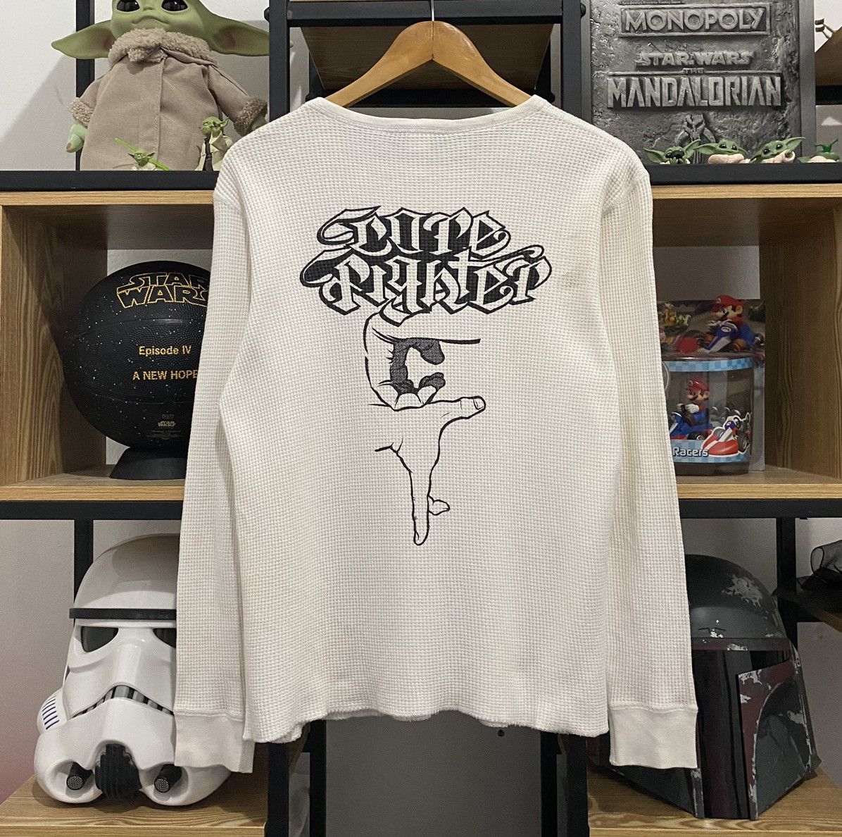 Japanese Brand Japan CORE FIGHTER Hand Sign Thermal Longsleeve Size US L / EU 52-54 / 3 - 1 Thumbnail