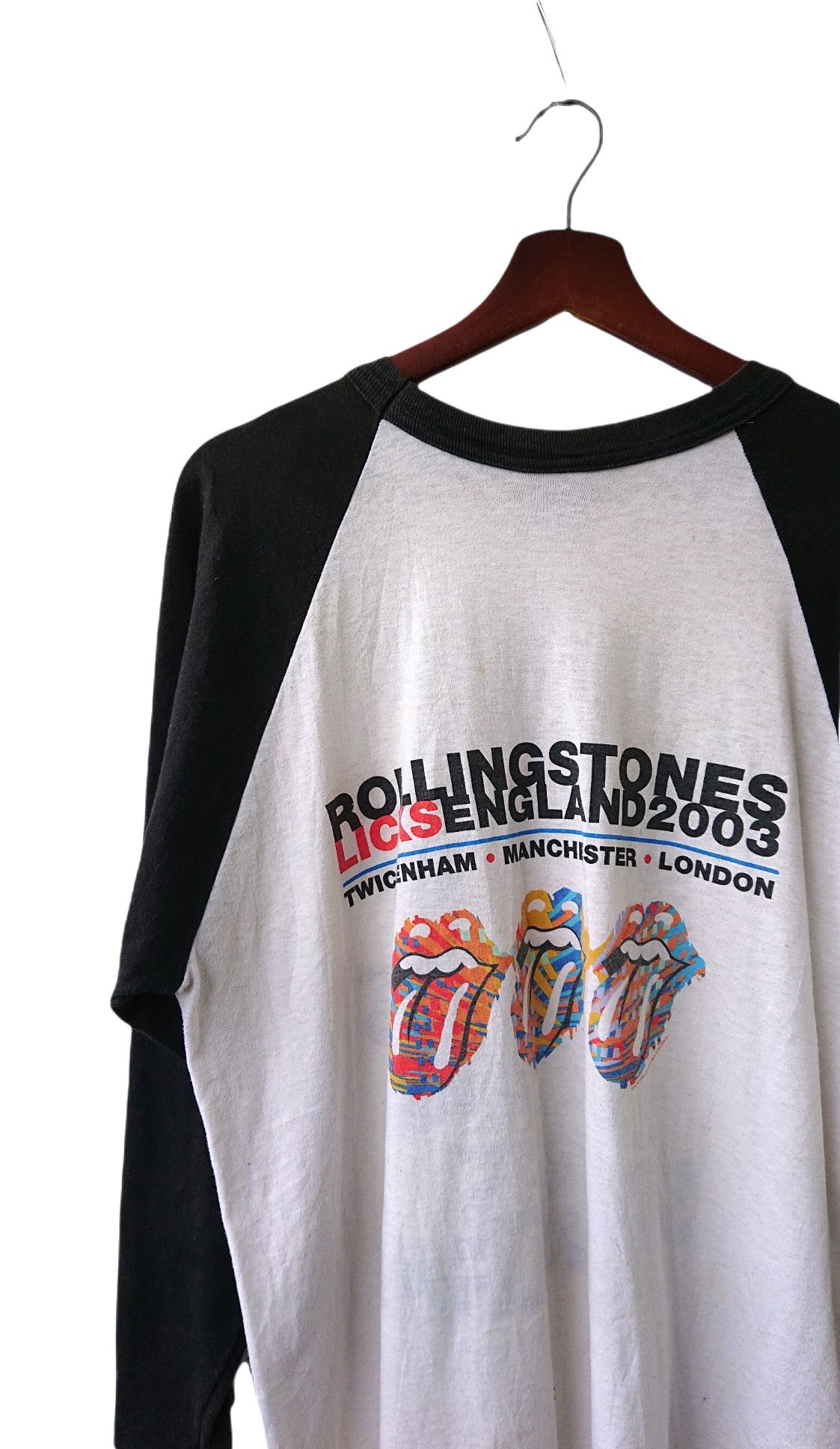 Band Tees × The Rolling Stones Vintage Rolling Stone UK TOUR 2003 Tee Size US L / EU 52-54 / 3 - 3 Thumbnail