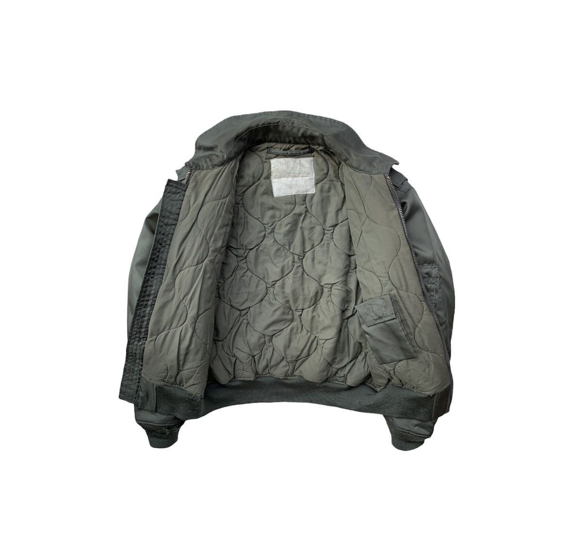 Vintage 🪖Vintage MA-1 Man Intermediate Bomber Jacket By Houston Size US L / EU 52-54 / 3 - 8 Thumbnail