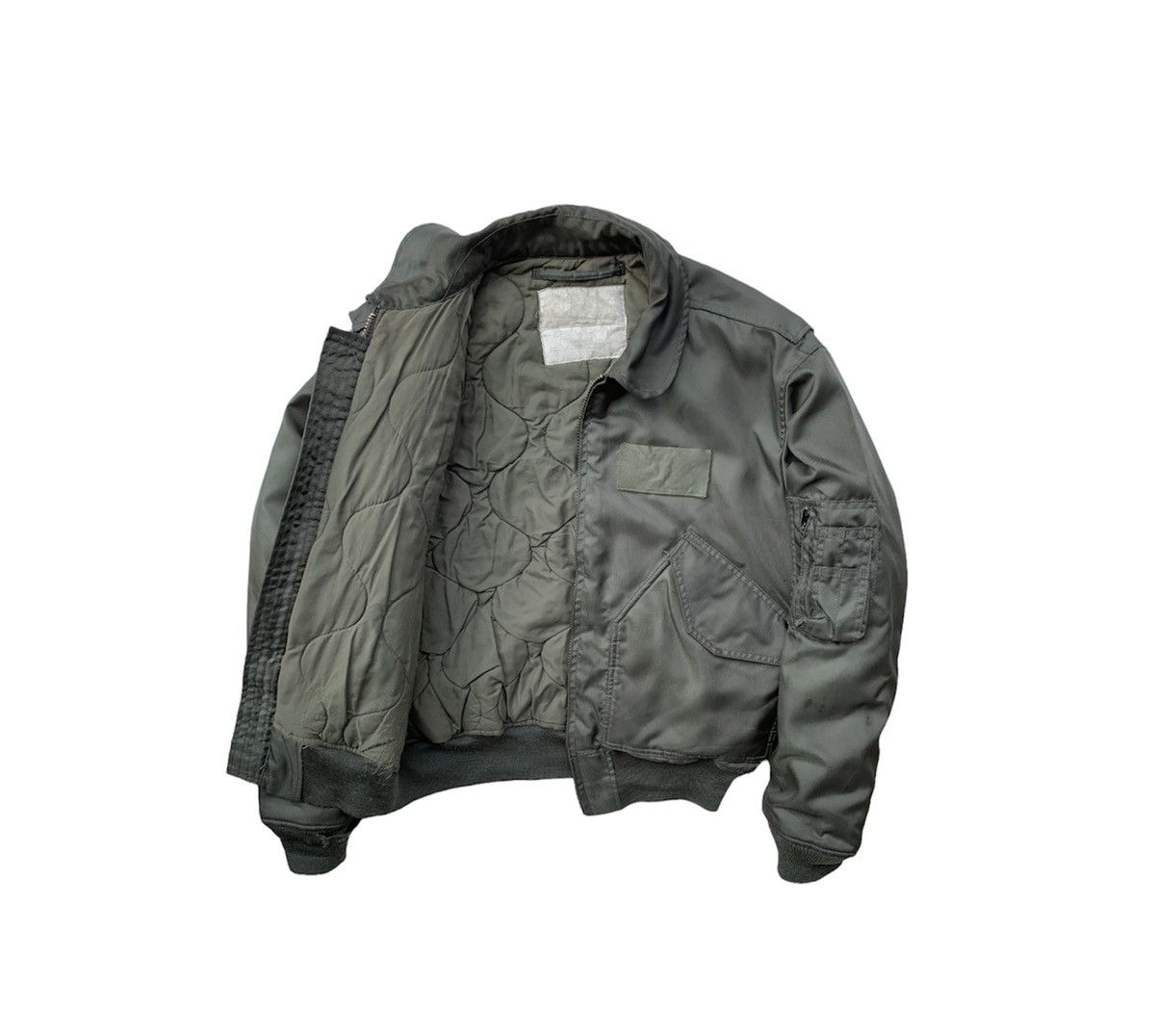 Vintage 🪖Vintage MA-1 Man Intermediate Bomber Jacket By Houston Size US L / EU 52-54 / 3 - 7 Thumbnail