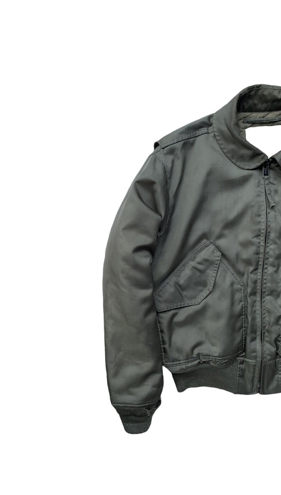 Vintage 🪖Vintage MA-1 Man Intermediate Bomber Jacket By Houston Size US L / EU 52-54 / 3 - 3 Thumbnail