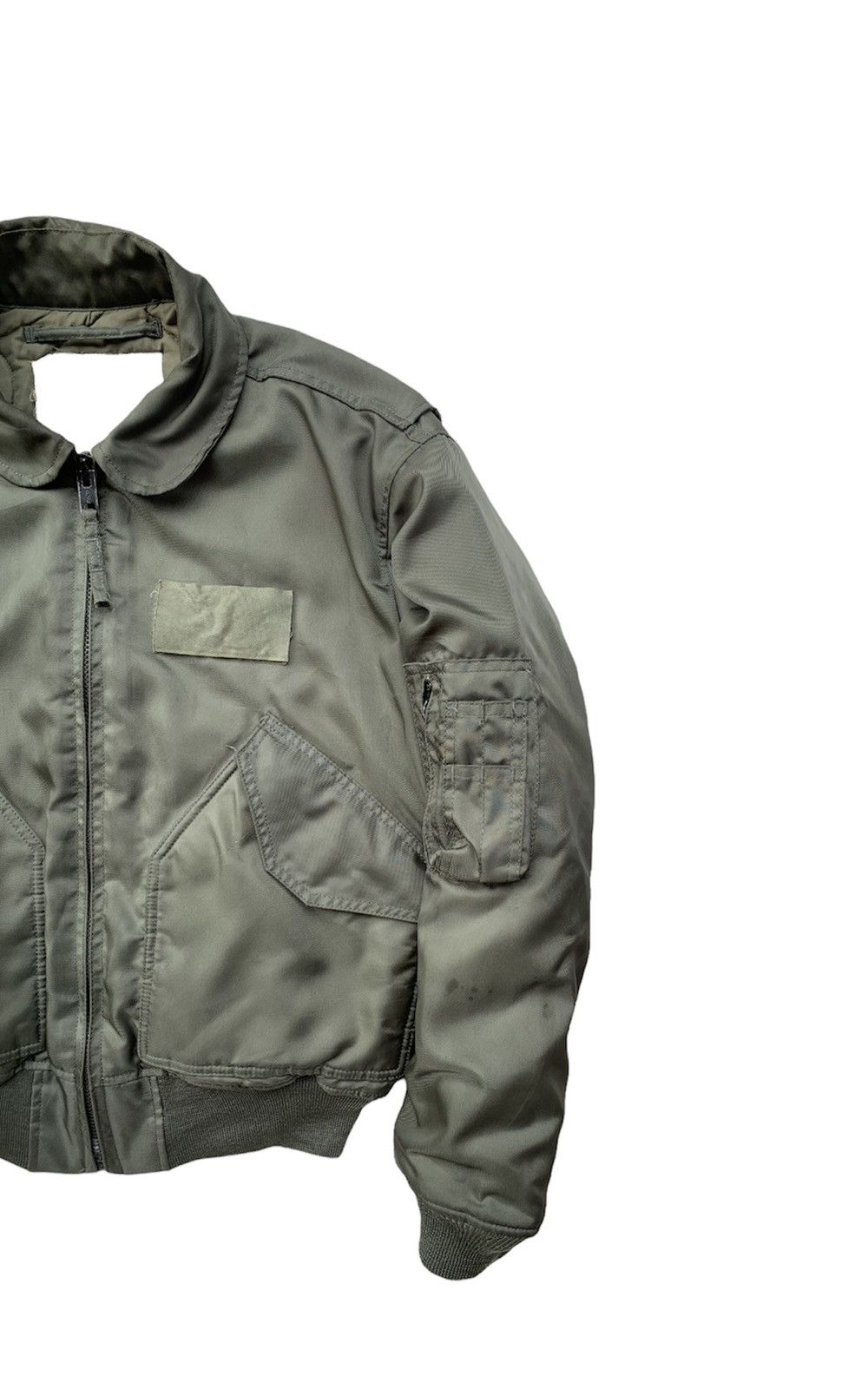 Vintage 🪖Vintage MA-1 Man Intermediate Bomber Jacket By Houston Size US L / EU 52-54 / 3 - 4 Thumbnail