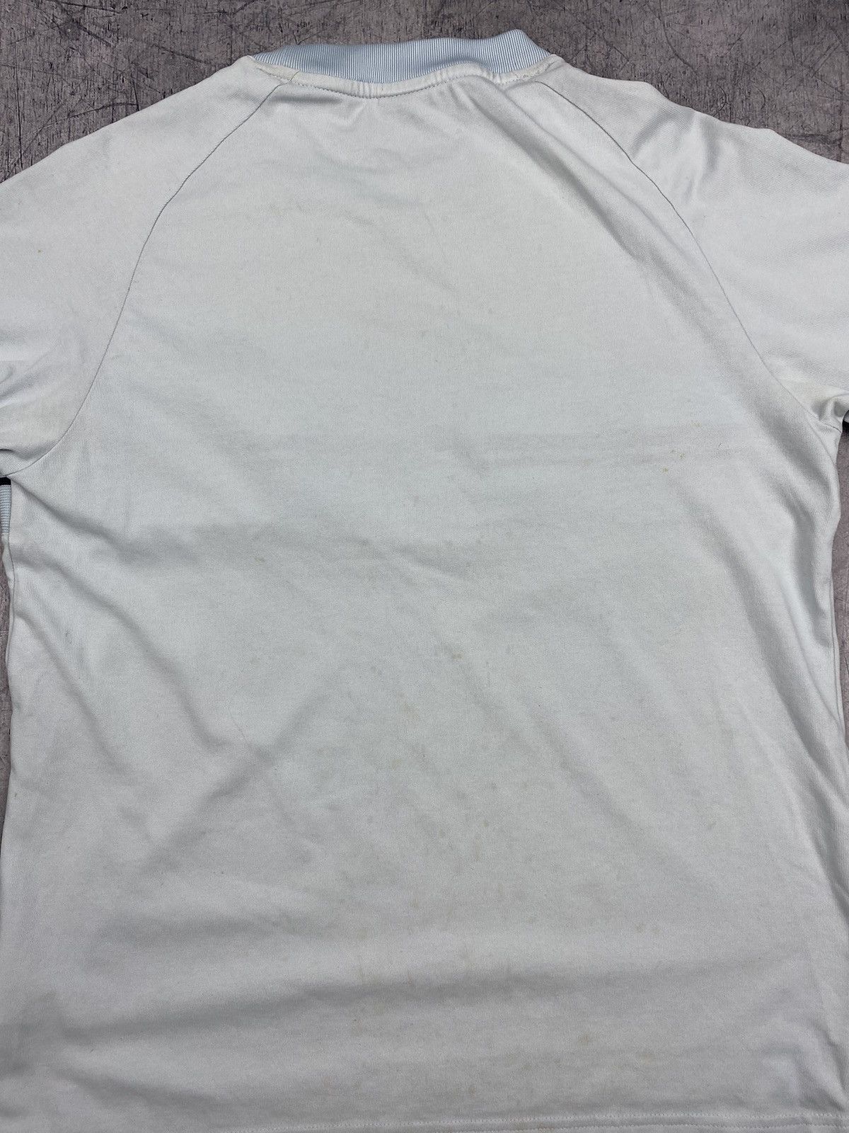 Nike × Vintage Vintage 00s Nike Swoosh Y2k Drill Tee Size US M / EU 48-50 / 2 - 9 Thumbnail