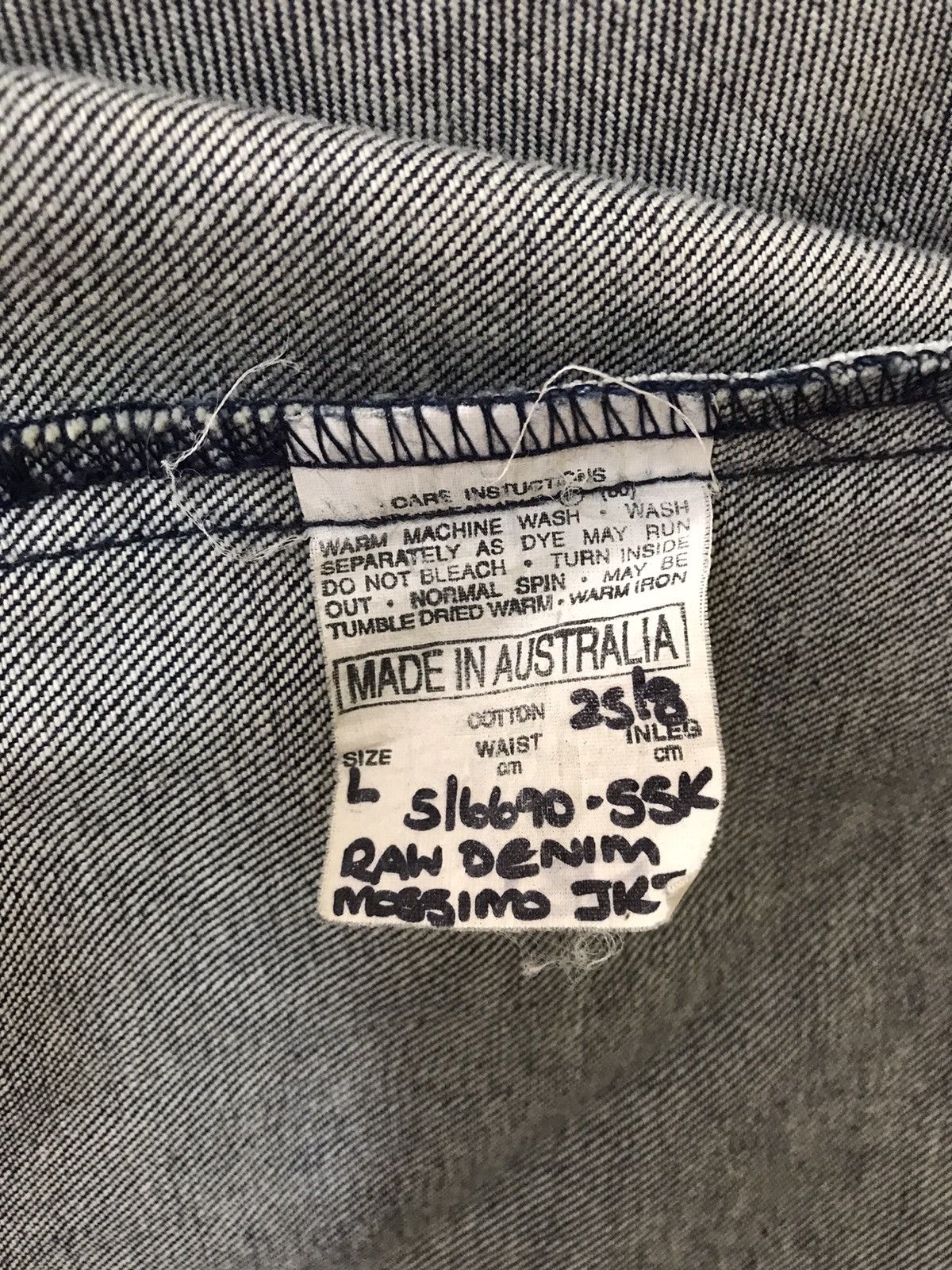 Mossimo × Vintage Vintage Mossimo Japan Denim Jacket Trucker Jacket Size US L / EU 52-54 / 3 - 9 Thumbnail