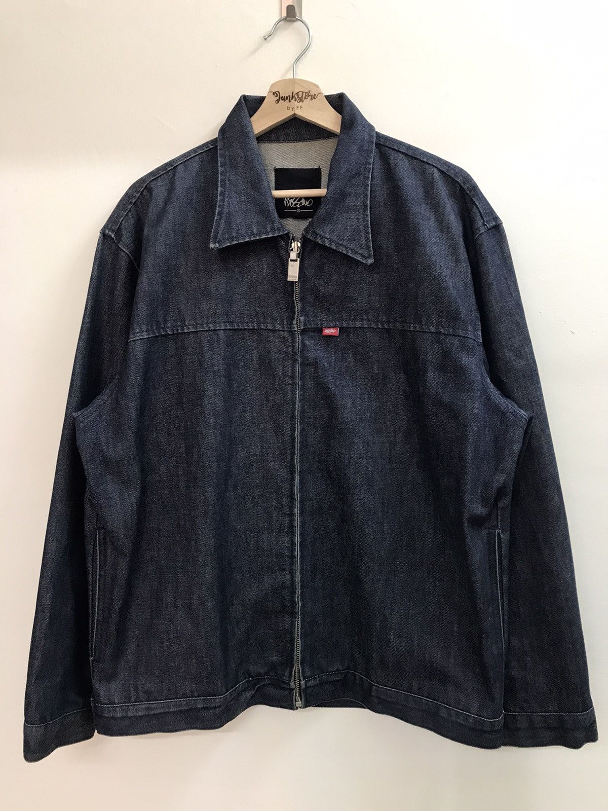 Mossimo × Vintage Vintage Mossimo Japan Denim Jacket Trucker Jacket Size US L / EU 52-54 / 3 - 1 Thumbnail